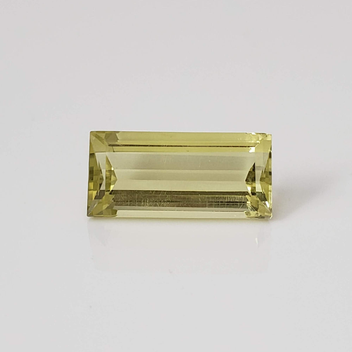 Lemon Citrine | Baguette Cut | Lemon Yellow | 17x8mm 7.5ct 2