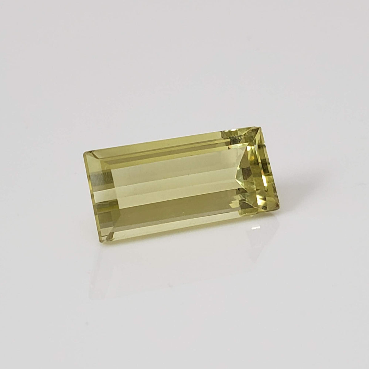 Lemon Citrine | Baguette Cut | Lemon Yellow | 17x8mm 7.5ct 4