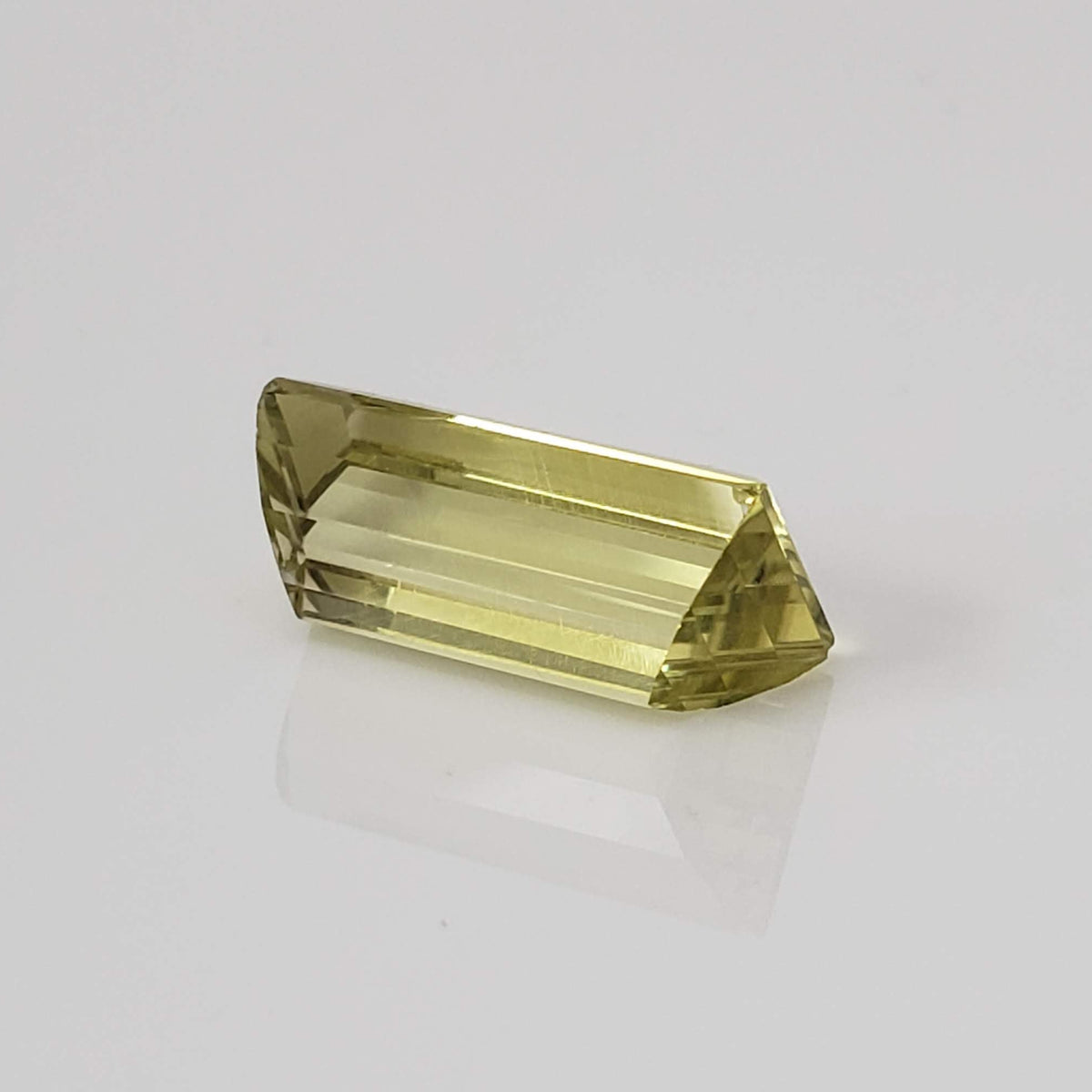 Lemon Citrine | Baguette Cut | Lemon Yellow | 17x8mm 7.5ct 5