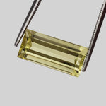 Lemon Citrine | Baguette Cut | Lemon Yellow | 17x8mm 7.5ct 1