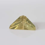  Lemon Citrine | Laser Cut Modified Triangle | Lemon Yellow | 25x19mm 21.2ct 6