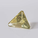  Lemon Citrine | Laser Cut Modified Triangle | Lemon Yellow | 25x19mm 21.2ct 1