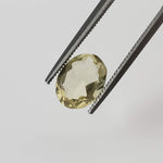  Lemon Quartz | 4 Piece Gemstone Lot | Oval Cut | Mixed Size | 7.4ct | Brazil 6