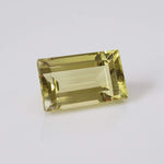  Lemon Quartz | Baguette Cut | Greenish Yellow | 14.5x8.7mm 7.8ct 1