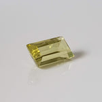  Lemon Quartz | Baguette Cut | Greenish Yellow | 17x9mm 9.0ct 4