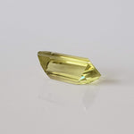  Lemon Quartz | Baguette Cut | Greenish Yellow | 17x9mm 9.0ct 6