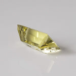  Lemon Quartz | Laser Cut Baguette | Lemon Yellow | 15.5x12.5mm 9.9ct 4