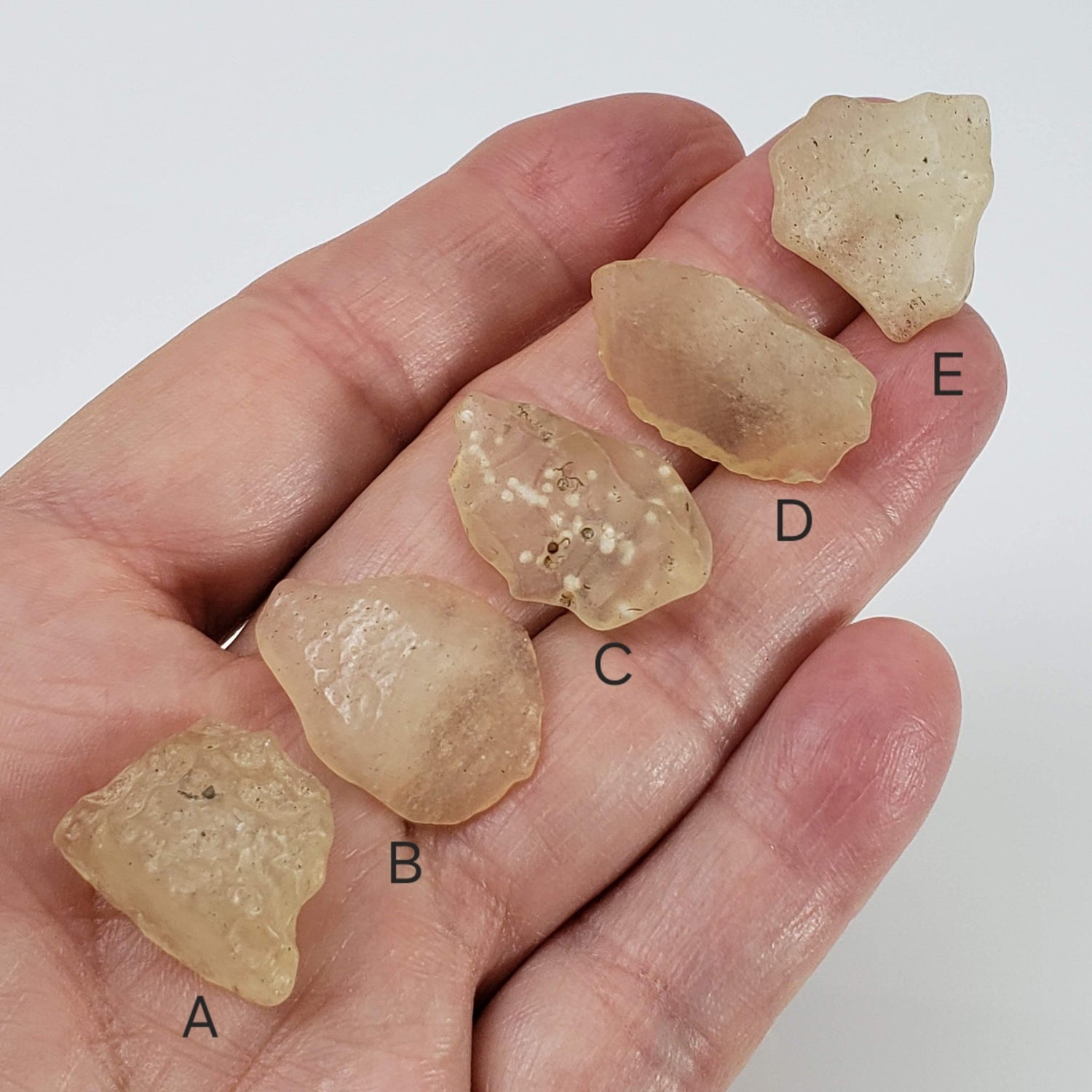  Libyan Desert Glass | Natural Impact Glass | 2.6 - 3.9 Grams | Authentic Impactite 1