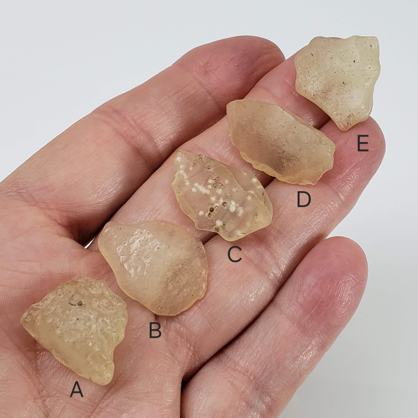  Libyan Desert Glass | Natural Impact Glass | 2.6 - 3.9 Grams | Authentic Impactite 1