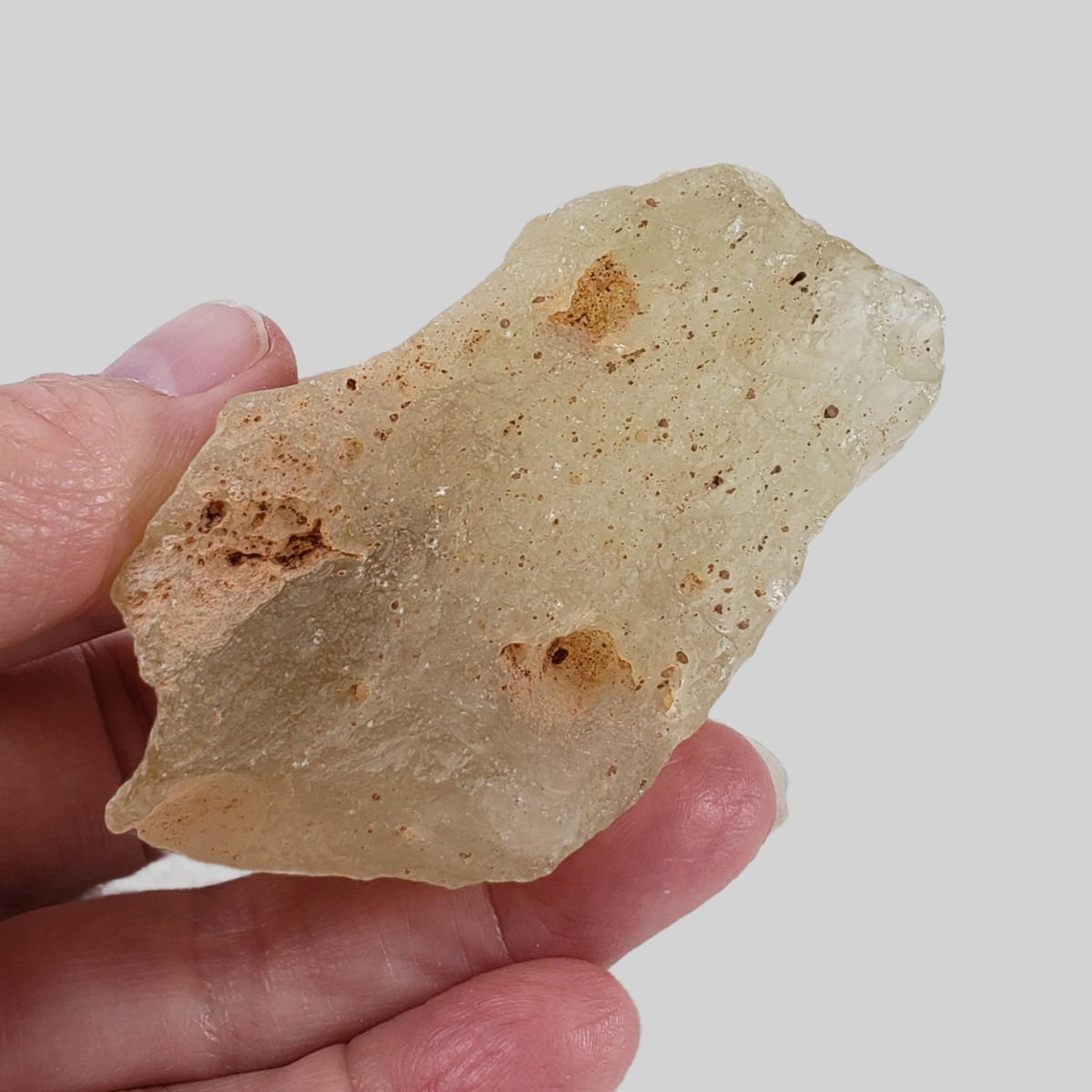  Libyan Desert Glass | Natural Impact Glass | Huge 100.3 Grams | Authentic Impactite | SO24 4