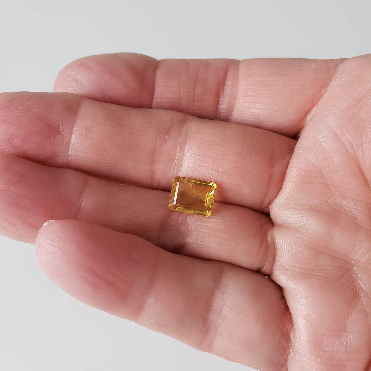  Madeira Citrine | Octagon Cut | Golden Yellow | 10x8mm 7