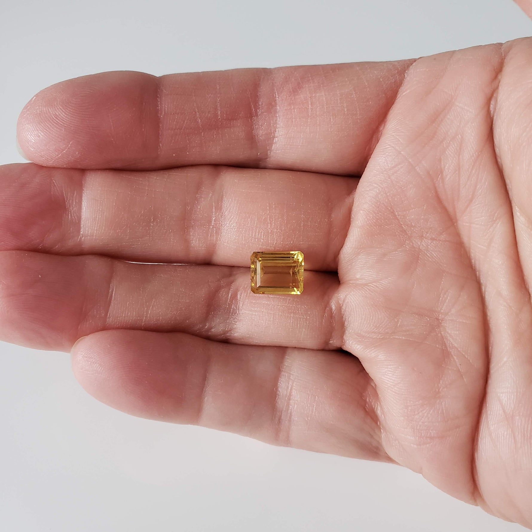  Madeira Citrine | Octagon Cut | Golden Yellow | 10x8mm 7