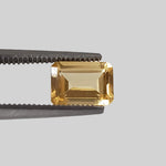  Madeira Citrine | Octagon Cut | Golden Yellow | 7x5mm | Brazil 