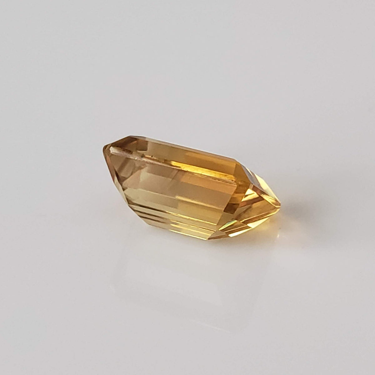  Madeira Citrine | Octagon Cut | Golden Yellow |  9X7mm 2.3ct 4