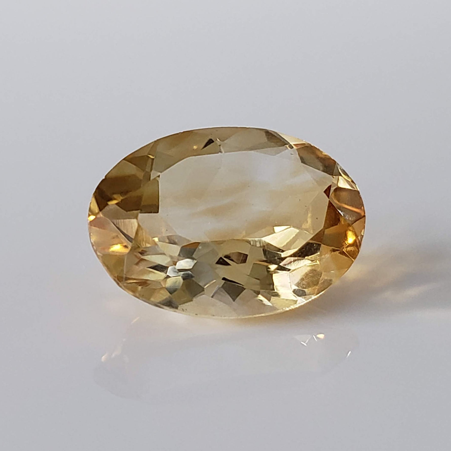  Madeira Citrine | Oval Cut | Golden Yellow | 18x13mm 3