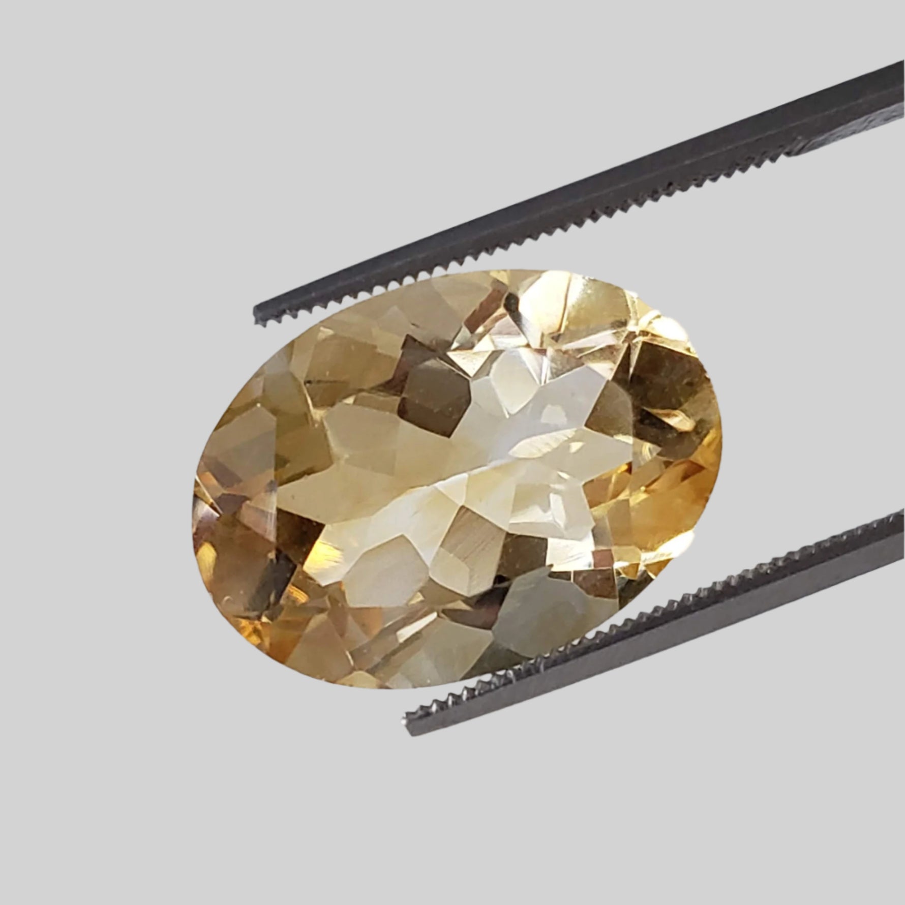  Madeira Citrine | Oval Cut | Golden Yellow | 18x13mm 