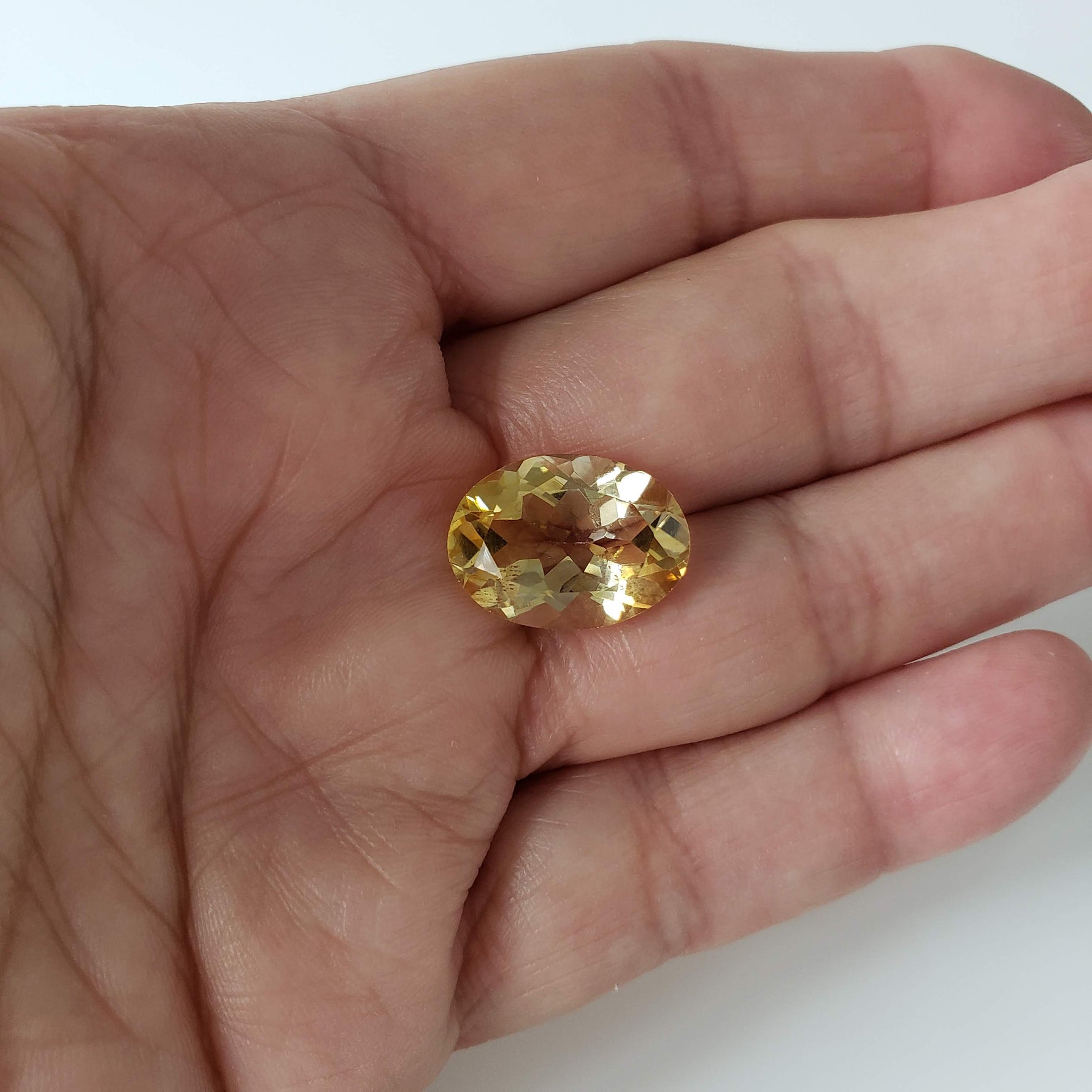  Madeira Citrine | Oval Cut | Golden Yellow | 18x13mm 8