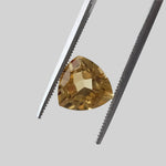 Madeira Citrine | Trilliant Cut | Golden Yellow | 9mm 1