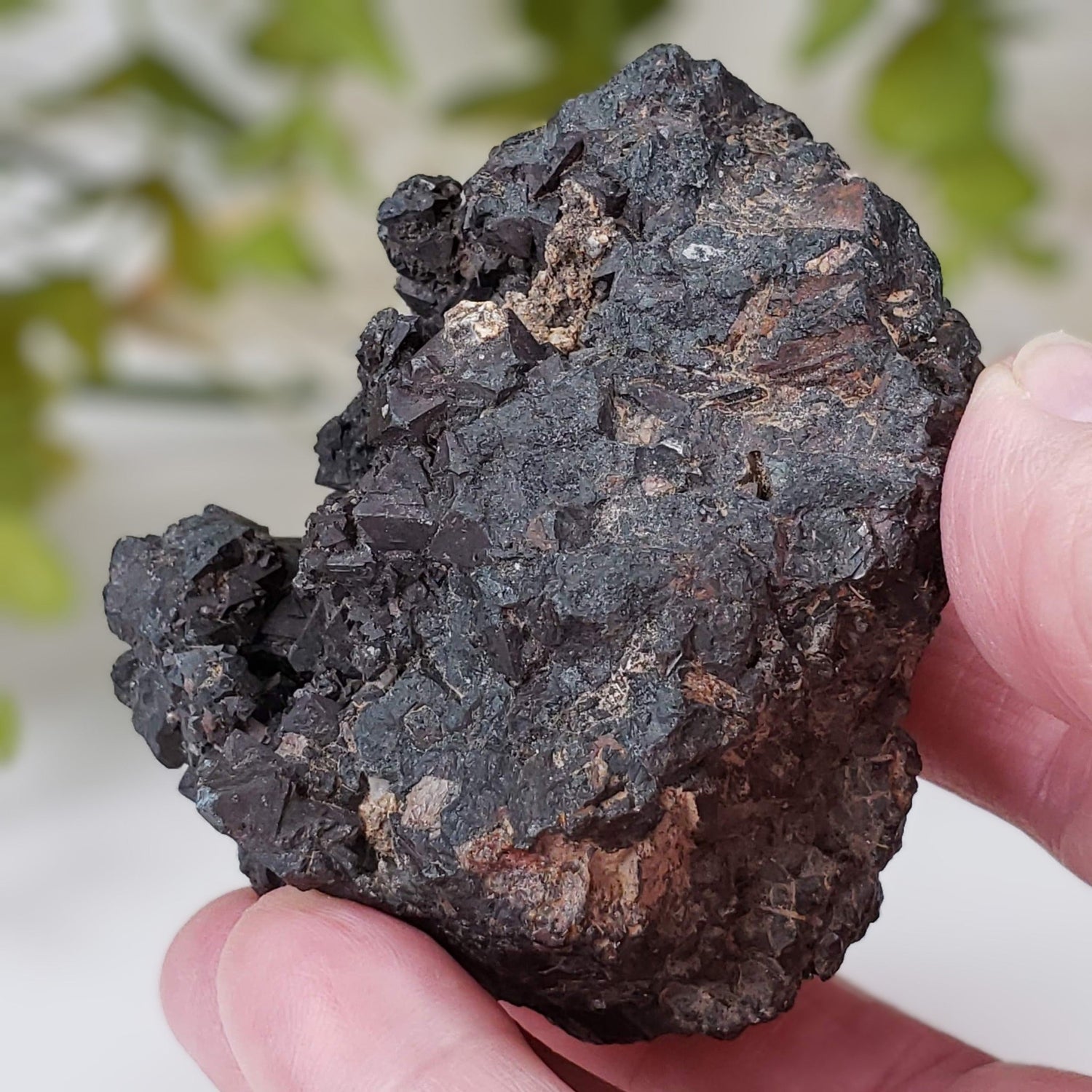  Magnetite Cluster | Crystals Mineral | 427 gr | Cerro de Mercado, Mexico 1