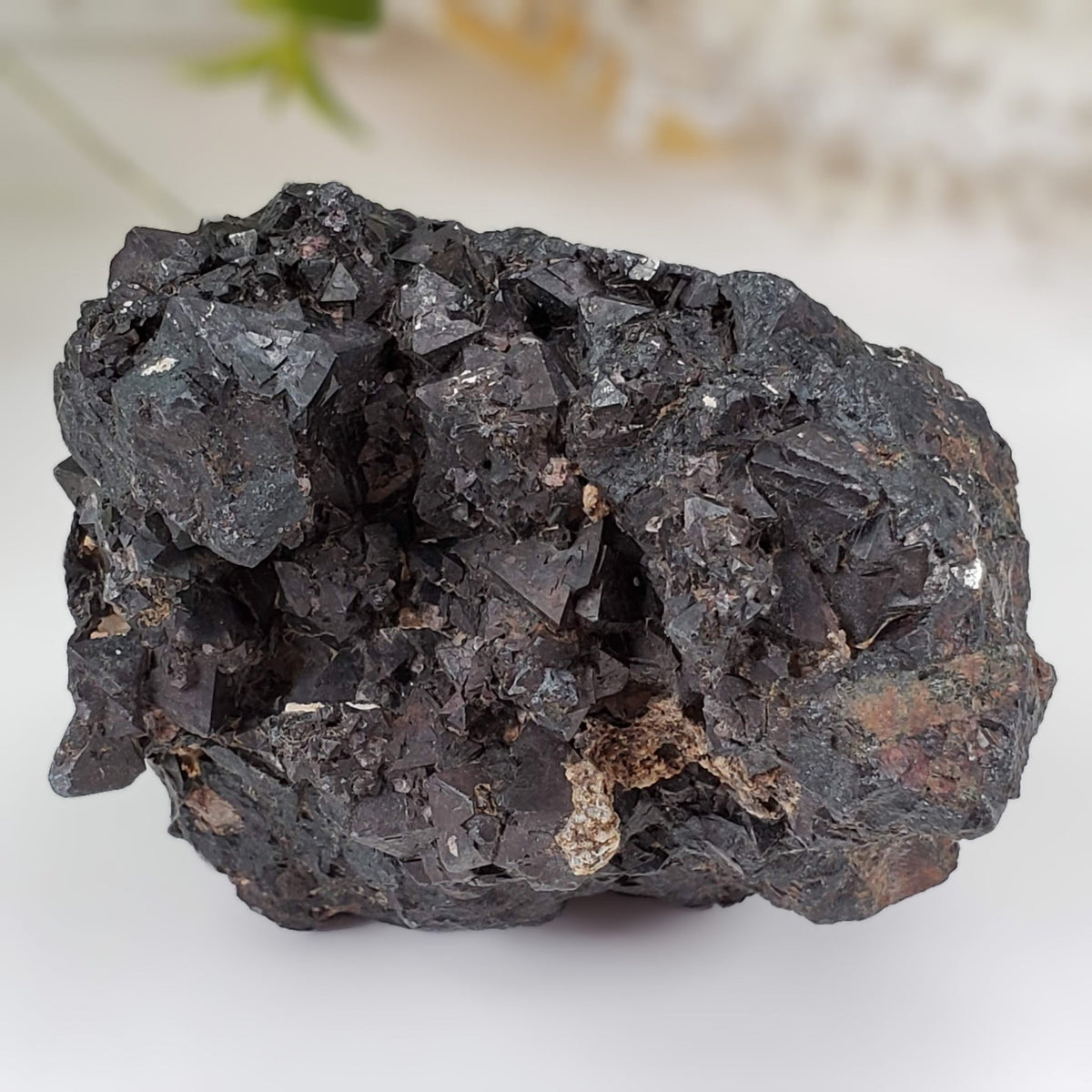 Magnetite Cluster | Crystals Mineral | 427 gr | Cerro de Mercado, Mexico 3