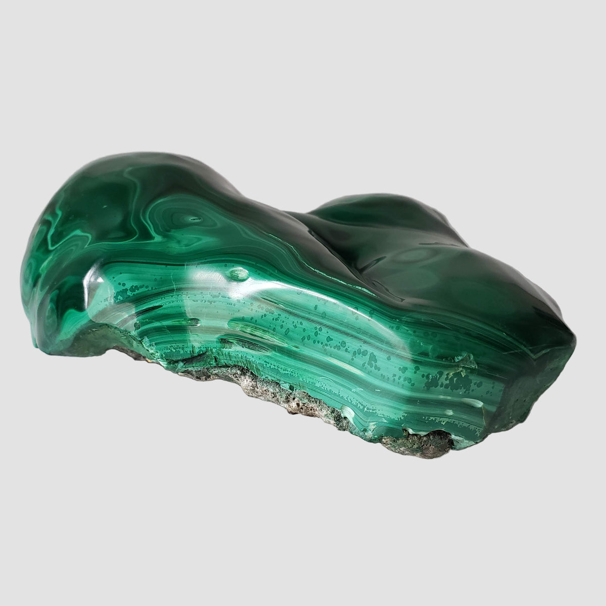  Malachite | Polished Ornamental Stone | 3 KG | Shaba Copper Belt, Congo 3