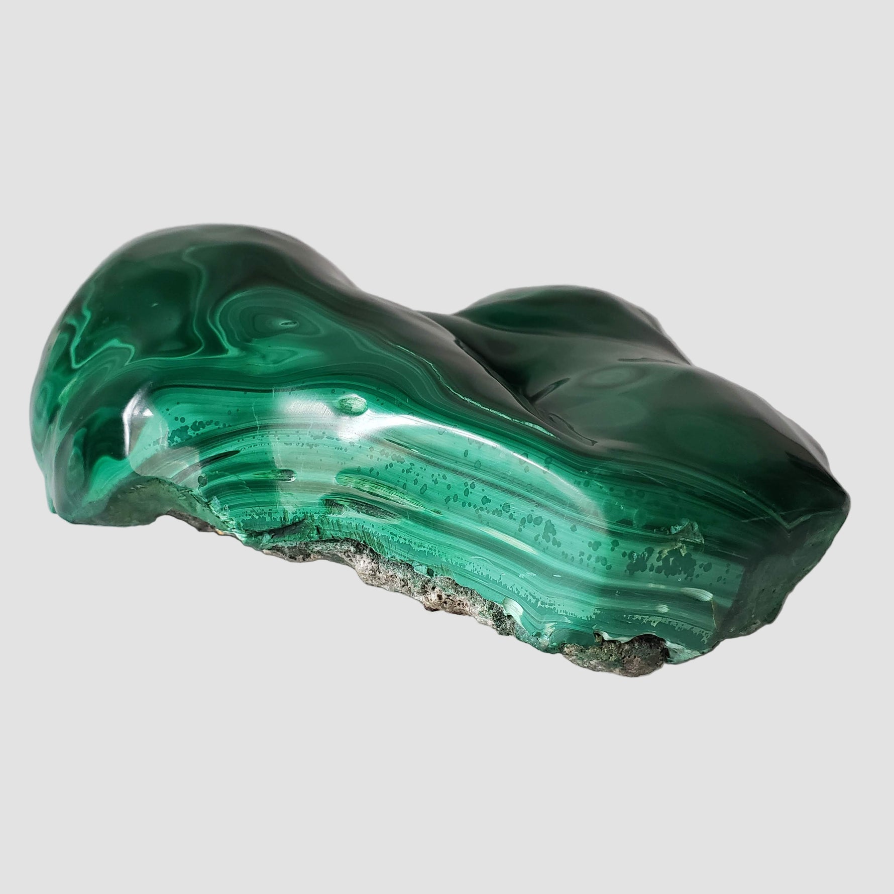  Malachite | Polished Ornamental Stone | 3 KG | Shaba Copper Belt, Congo 3