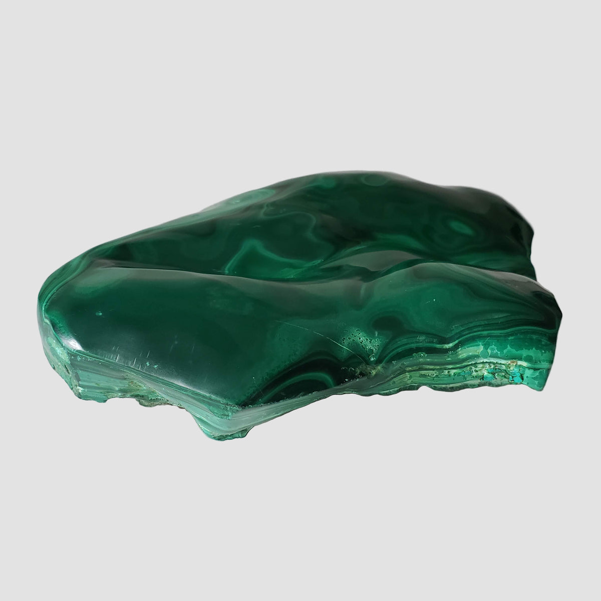  Malachite | Polished Ornamental Stone | 3 KG | Shaba Copper Belt, Congo 4