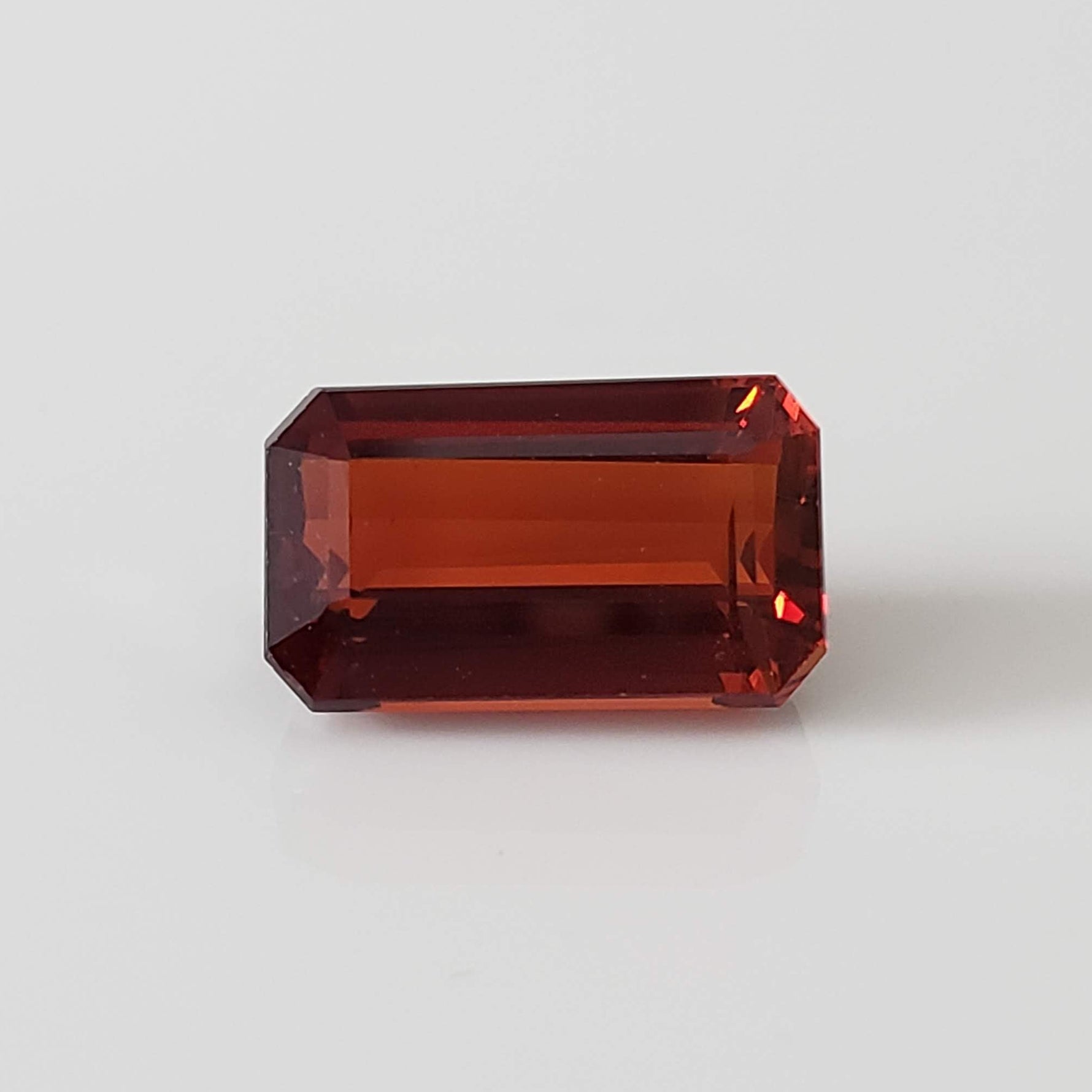  Mandarin Garnet | Octagon Cut | Premium Imperial Orange | 11.6x7mm 5.81ct 3