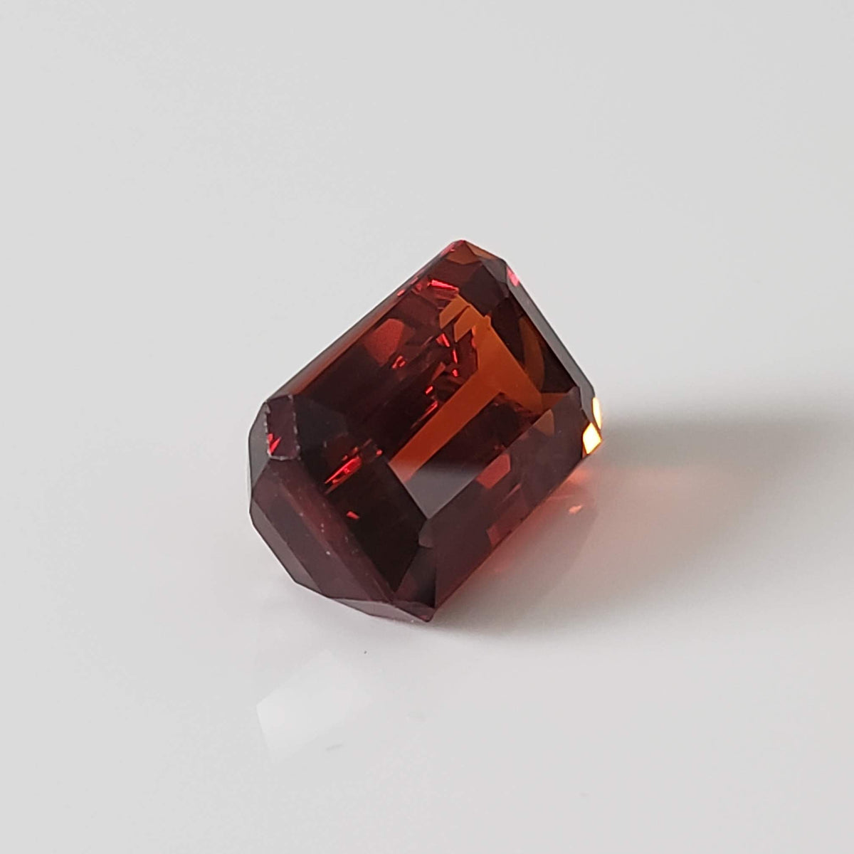  Mandarin Garnet | Octagon Cut | Premium Imperial Orange | 11.6x7mm 5.81ct 5