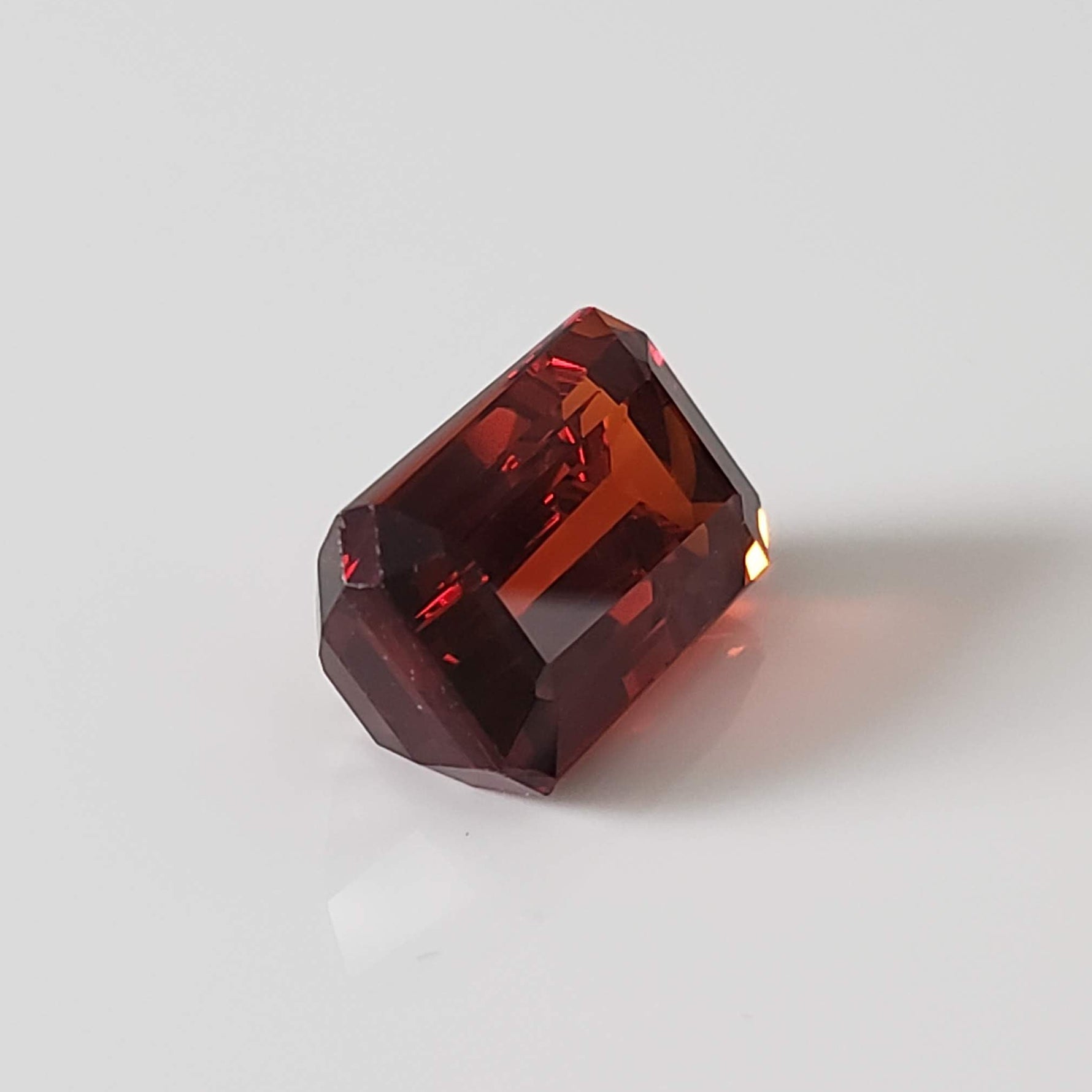  Mandarin Garnet | Octagon Cut | Premium Imperial Orange | 11.6x7mm 5.81ct 5