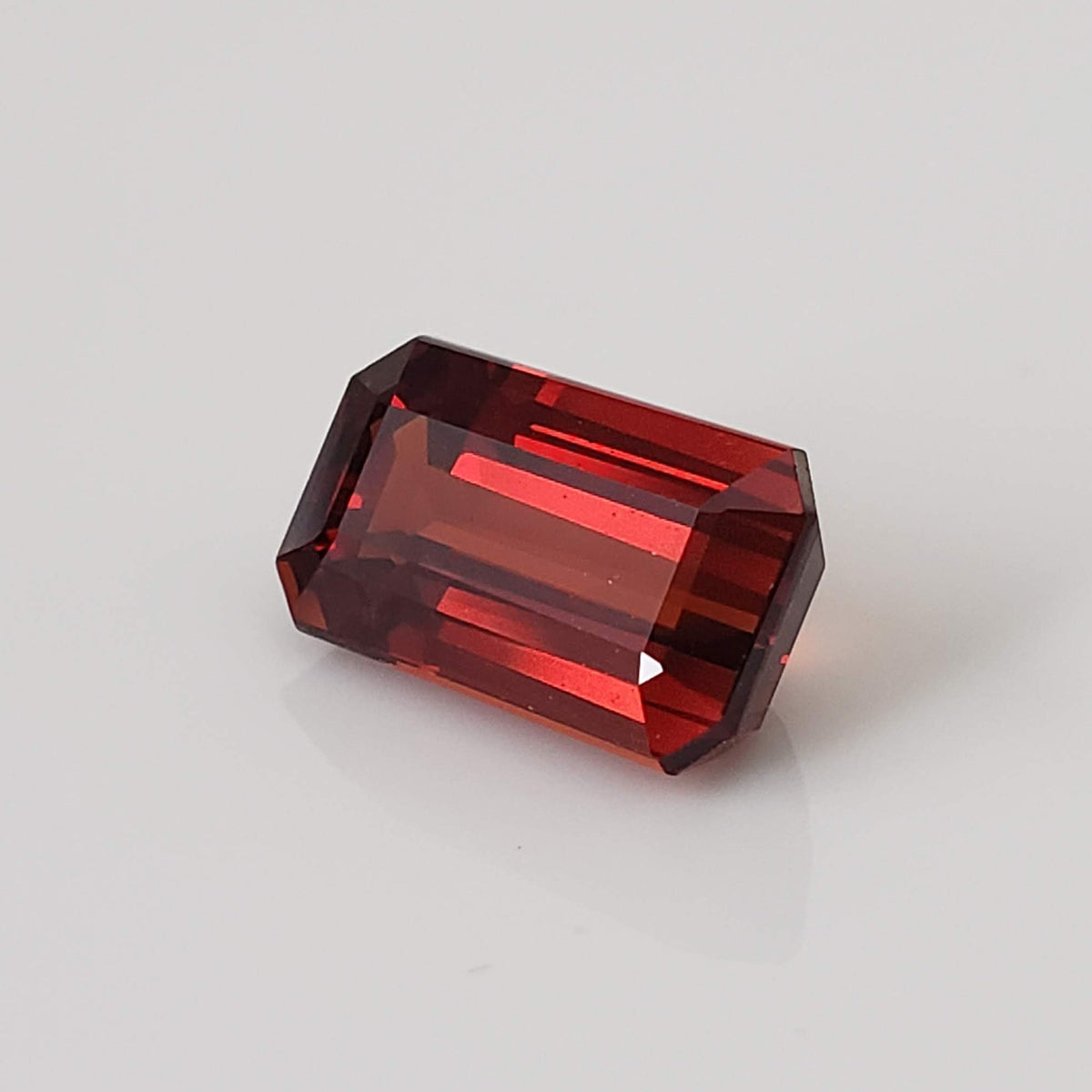  Mandarin Garnet | Octagon Cut | Premium Imperial Orange | 11.6x7mm 5.81ct 6