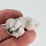  Mangano Calcite with Pyrite Crystal Cluster | 9.83 Grams | Lima, Peru 5