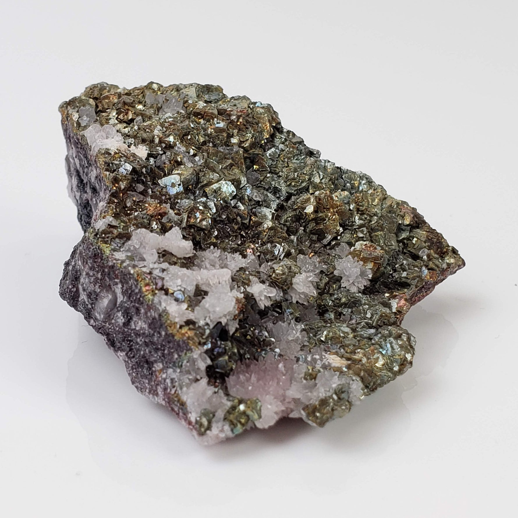  Marcasite Calcite Cluster | 49.56 gr | Iridescent | N'Chwaning II Mine | South Africa 6