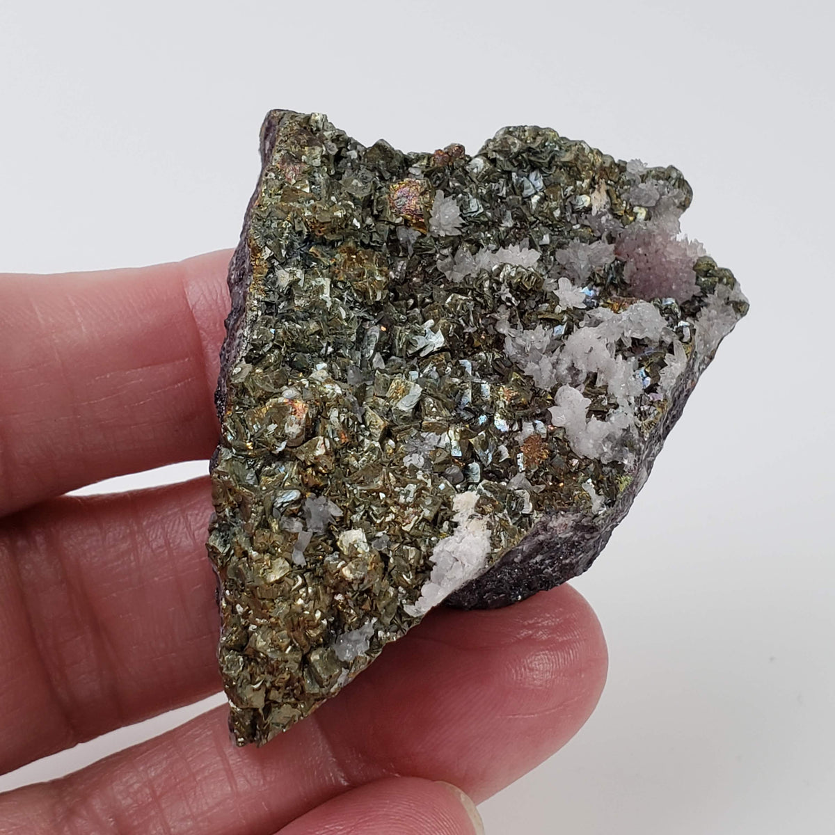  Marcasite Calcite Cluster | 49.56 gr | Iridescent | N'Chwaning II Mine | South Africa 3