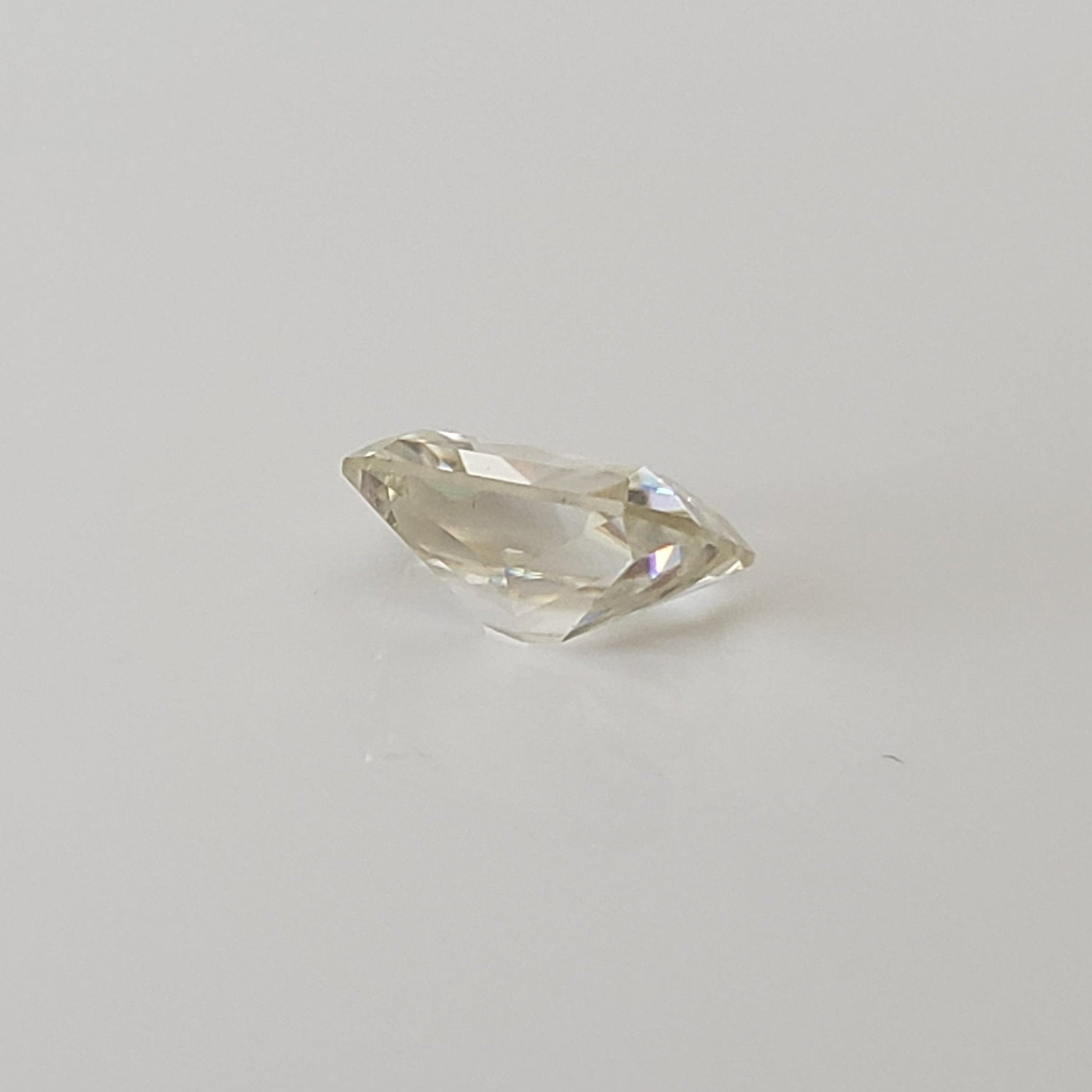  Moissanite | Octagon Cut | Pale Yellow | 8x6mm 6