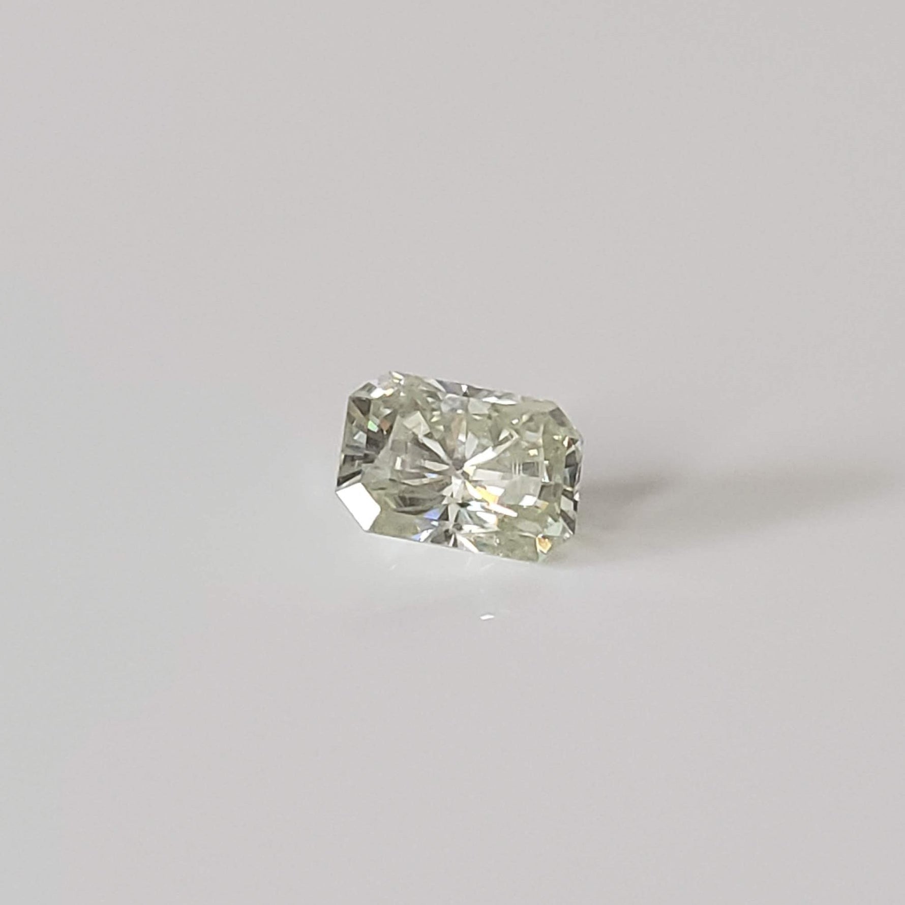 Moissanite | Octagon Cut | White | 7x5mm | SO24 2