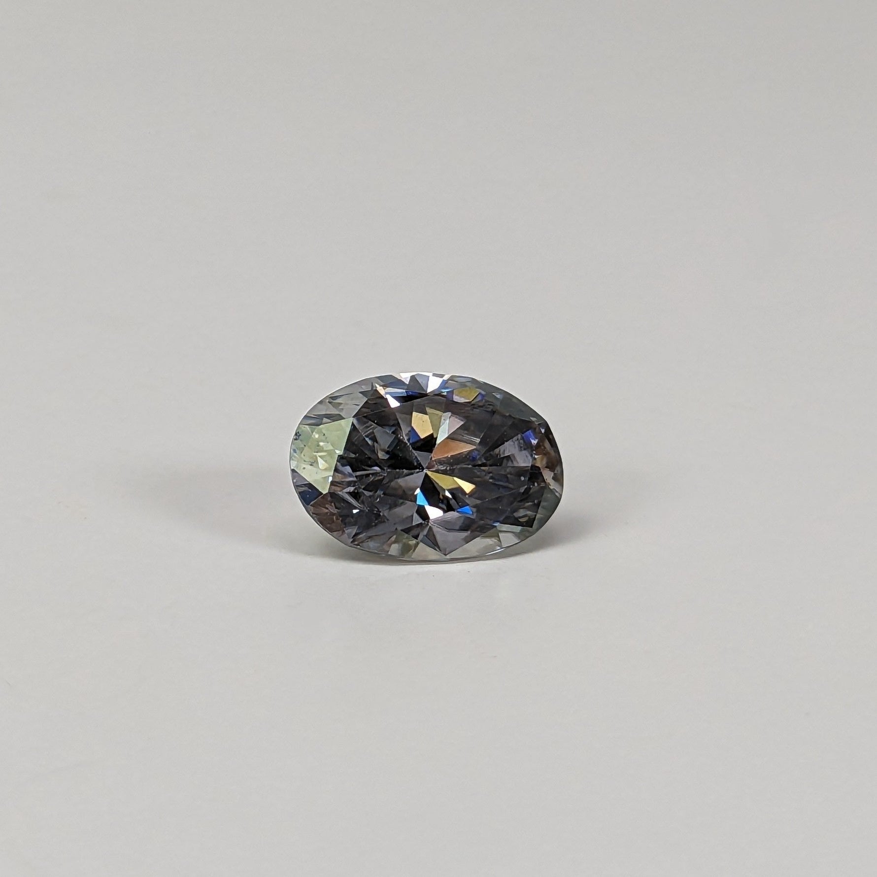  Moissanite | Oval Cut | Platinum | 14x10mm | SO24 2