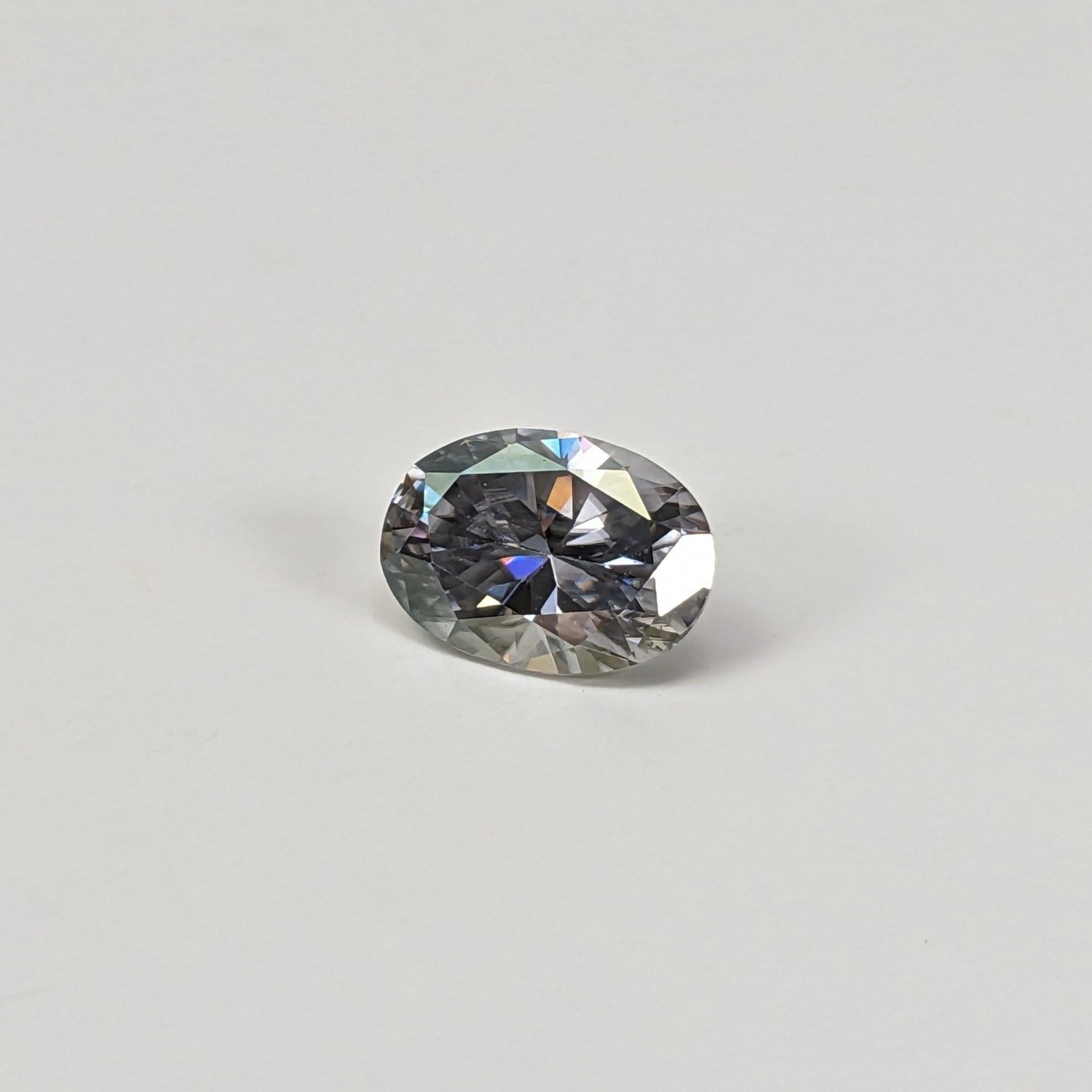  Moissanite | Oval Cut | Platinum | 14x10mm | SO24 