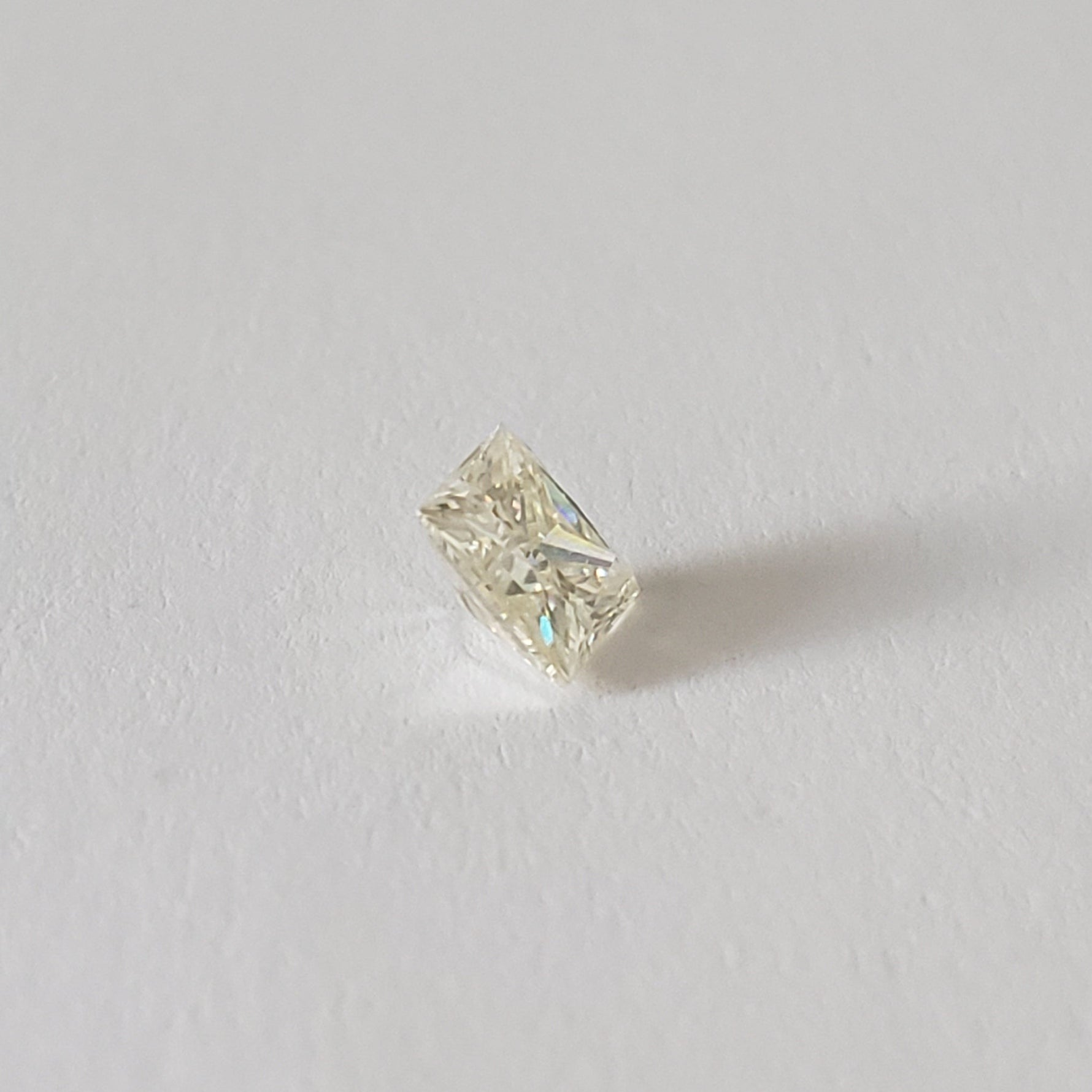  Moissanite | Square Cut | White | 4.8mm | SO24 2