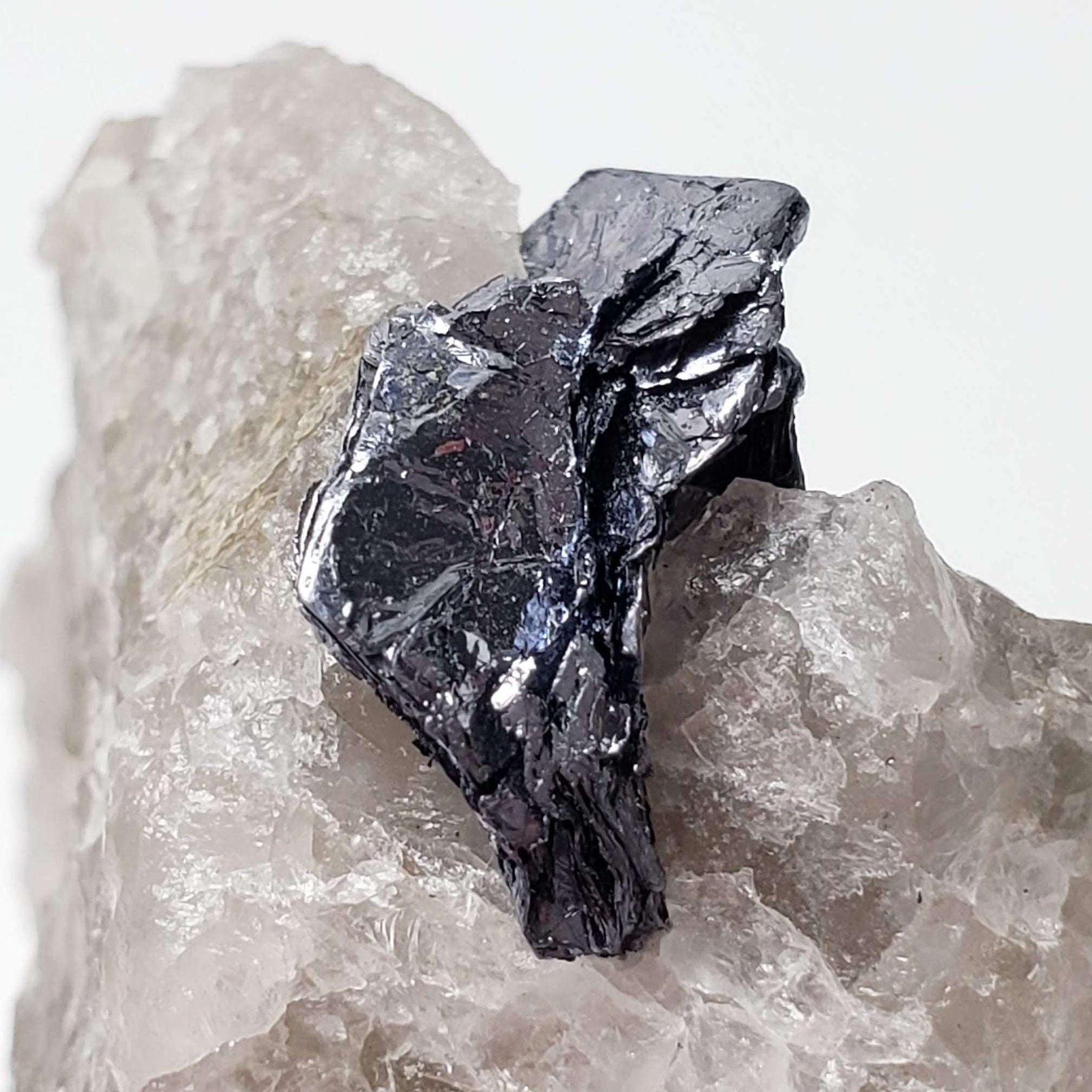 Molybdenite Crystals | 51.4 grams | Moly Hill, Québec, Canada