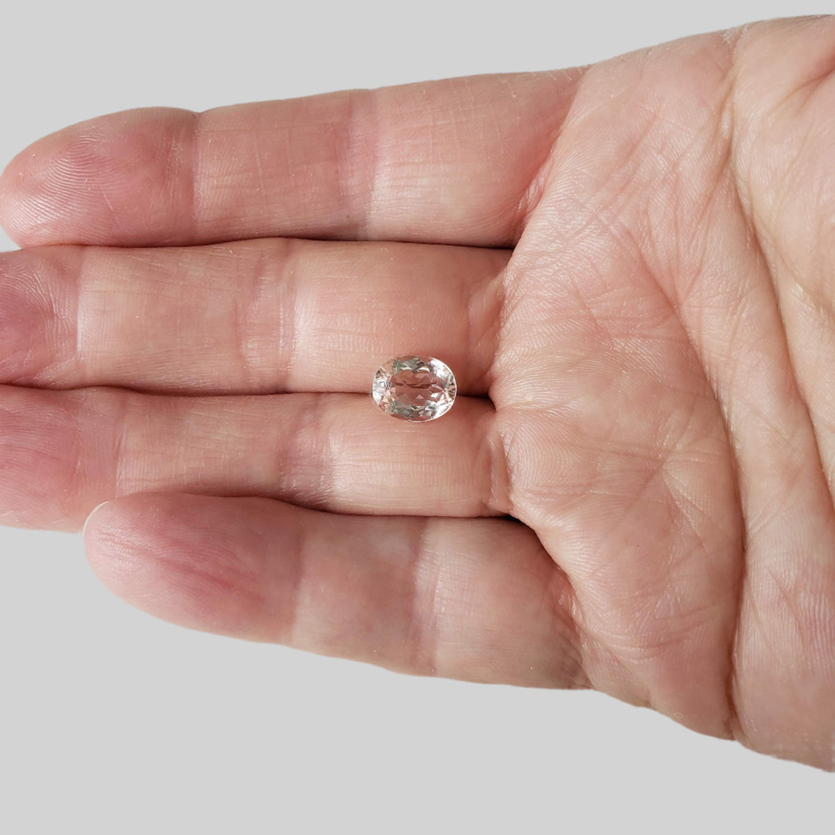  Morganite | Pink Beryl | Oval Cut | 10.2x8.2mm 2.6ct | Brazil 7