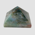  Moss Agate Five Point Pyramid | Multi-Colored 2