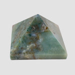  Moss Agate Five Point Pyramid | Multi-Colored 