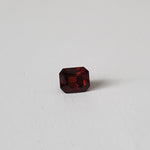  Mozambique Garnet | Octagon Cut | Untreated | Orange Red | 5.8x4.7mm 1