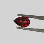  Mozambique Garnet | Pear Shape Cut | Orange Red | 7.7x5mm 1.1ct 