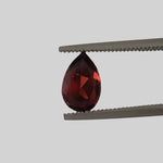  Mozambique Garnet | Pear Shape Cut | Orange Red | 7.7x5mm 1.1ct 1