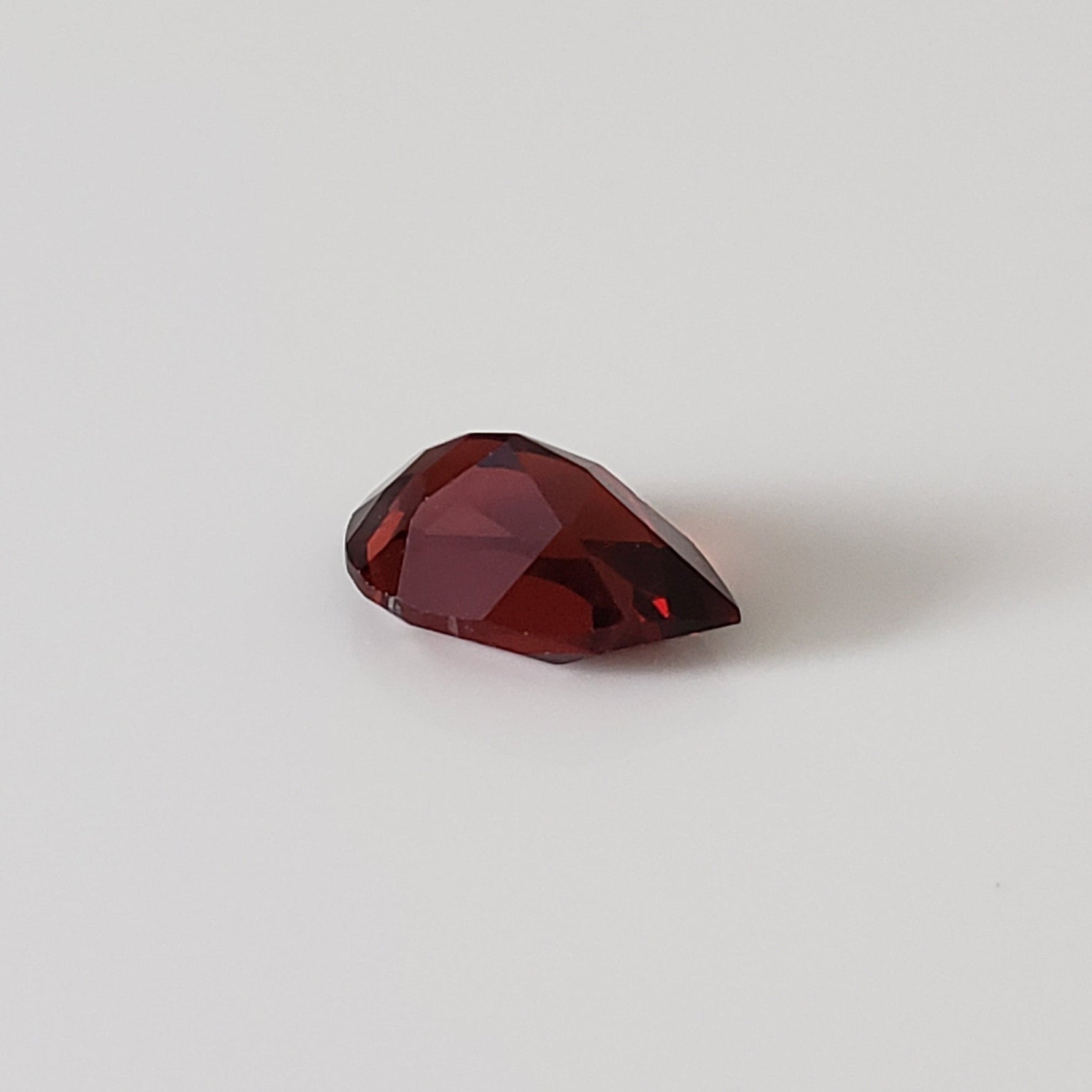  Mozambique Garnet | Pear Shape Cut | Orange Red | 7.7x5mm 1.1ct 6