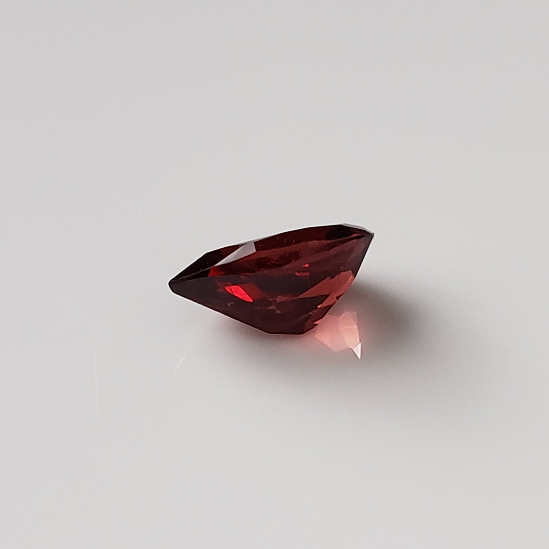  Mozambique Garnet | Pear Shape Cut | Orange Red | 8x5mm 1.1ct 4