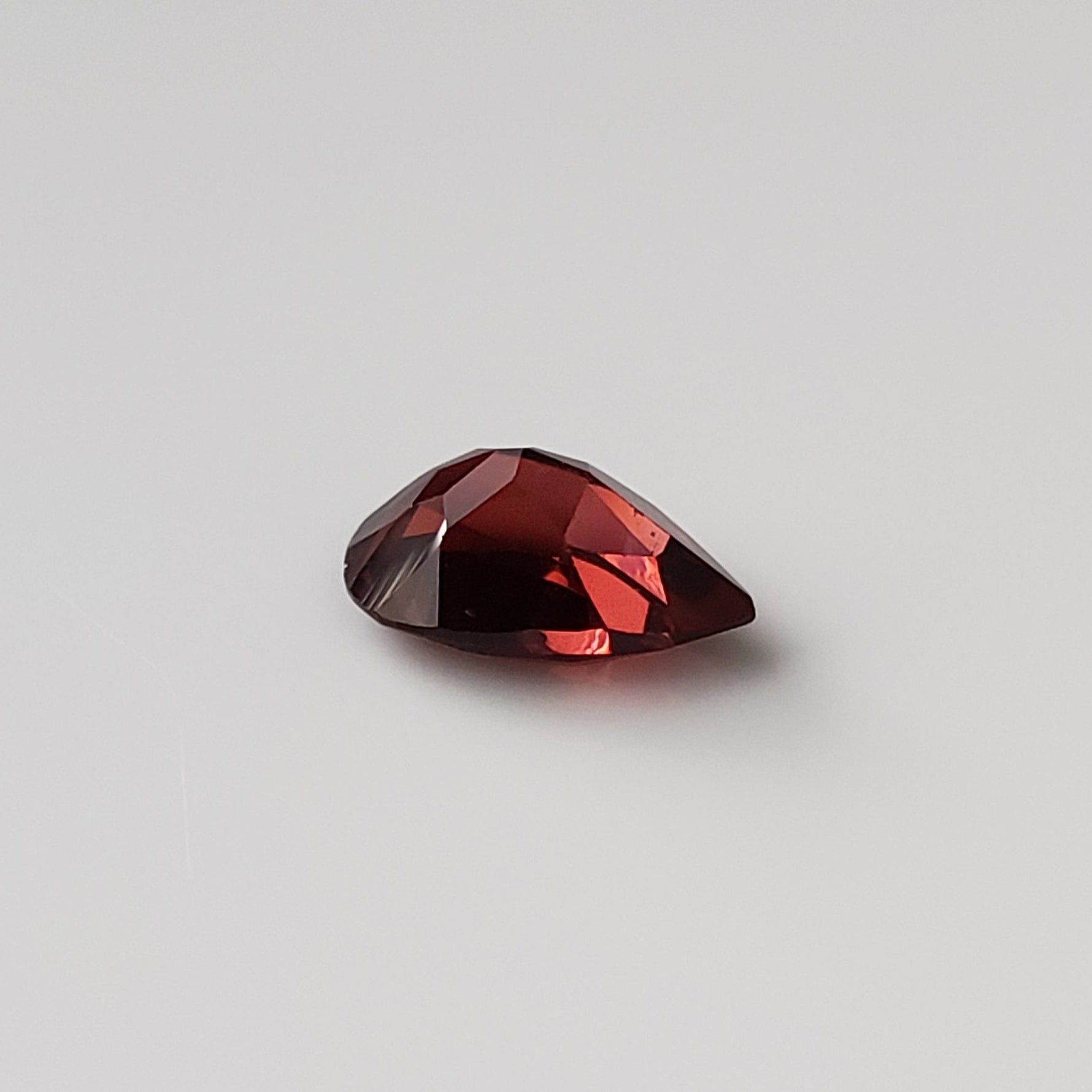  Mozambique Garnet | Pear Shape Cut | Orange Red | 8x5mm 1.1ct 6