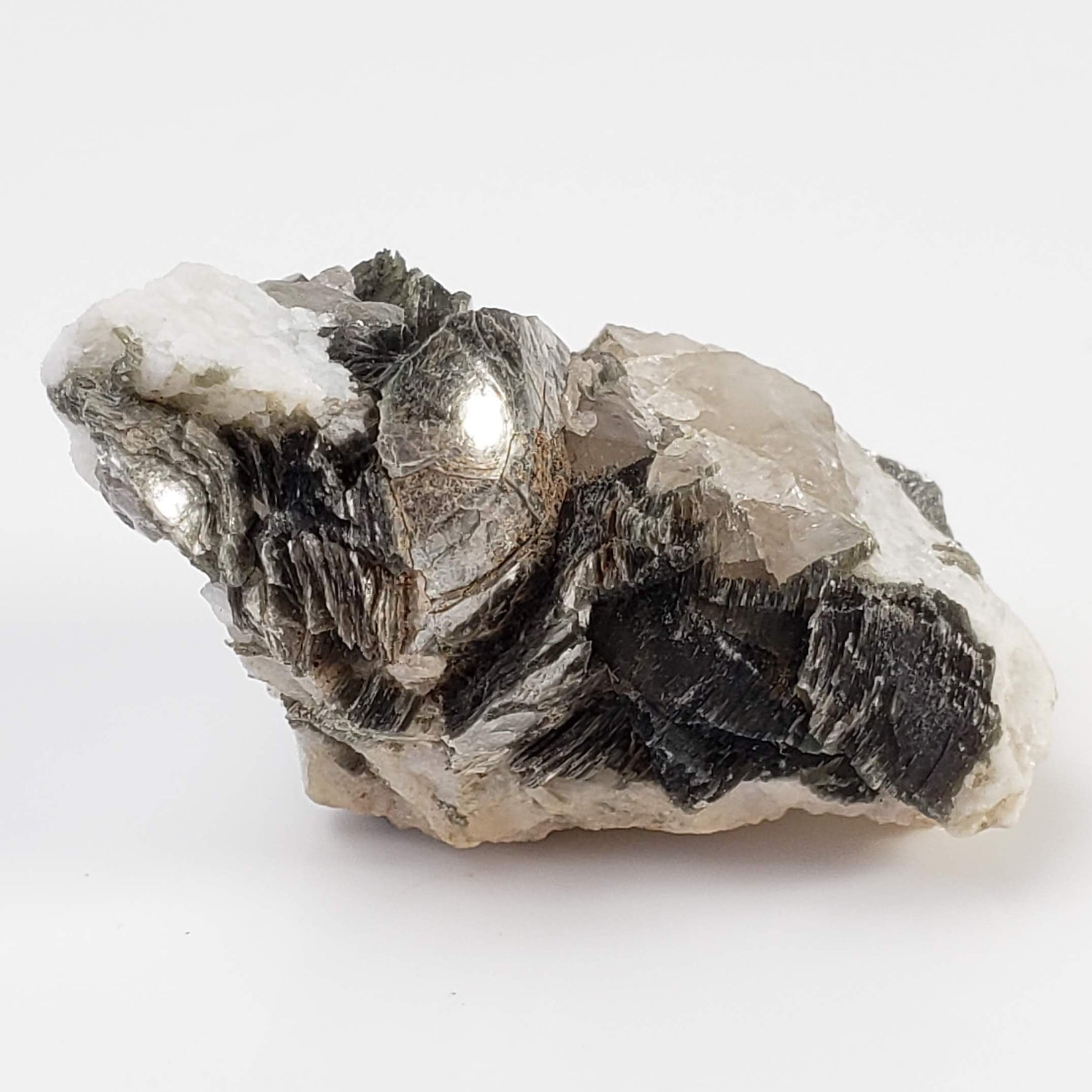 Muscovite var. Ball Peen Mica | Perky Box Specimen | Rare | Branchville, Connecticut 0